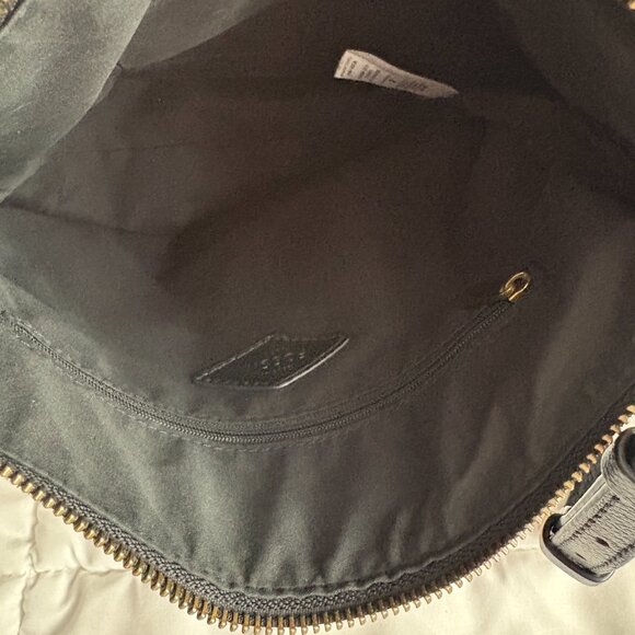 Fossil Jori Black Leather Purse Small Crossbody Gold Toned Hardware - Picture 8 of 13